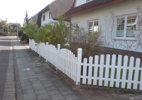 Gartenzaun Zaunmontage Aufbau von Z�unen